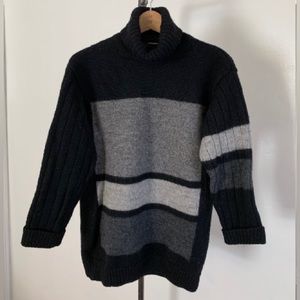 Vintage modernist wool turtleneck Sonoma Jeans Co.- Size L